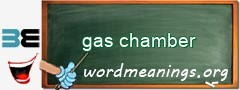 WordMeaning blackboard for gas chamber